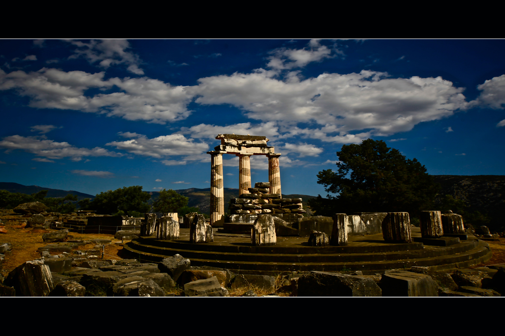 The Sanctuary of Athena Pronaia