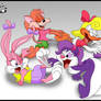 Tiny toon tickle feet