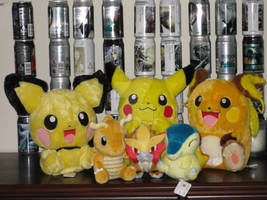 Pokemon plushes