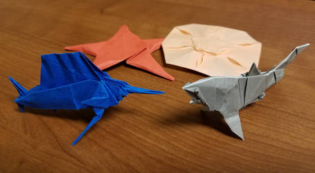 Origami Sea Life