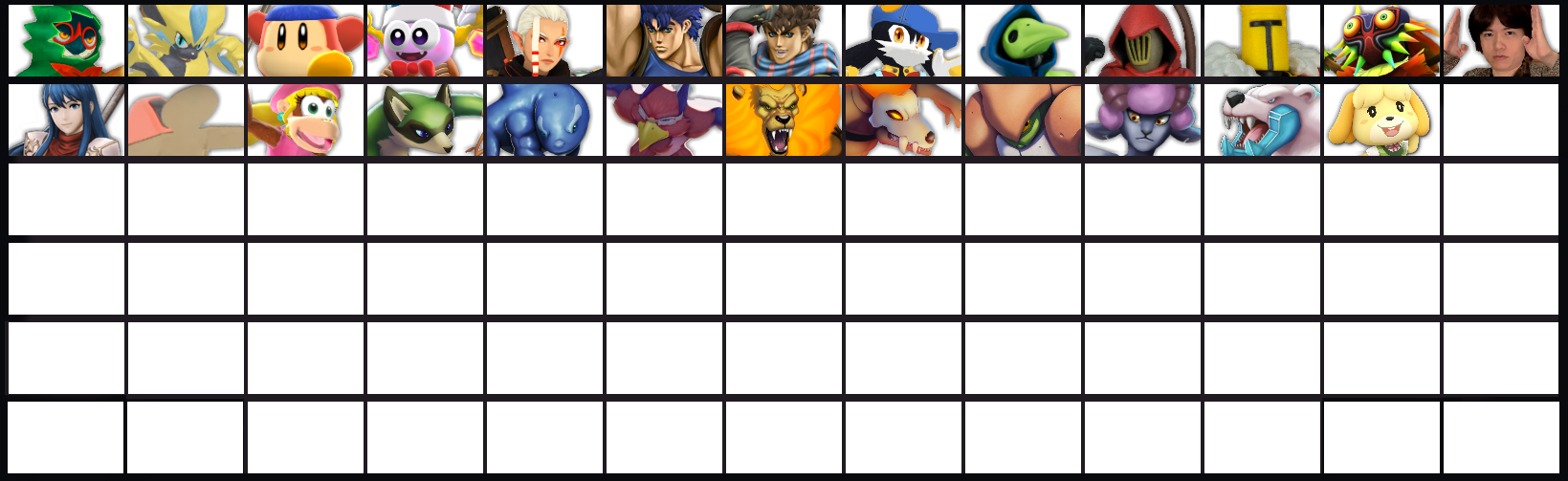 Roster Builder Custom Icons by NirokentheHedgehog on DeviantArt