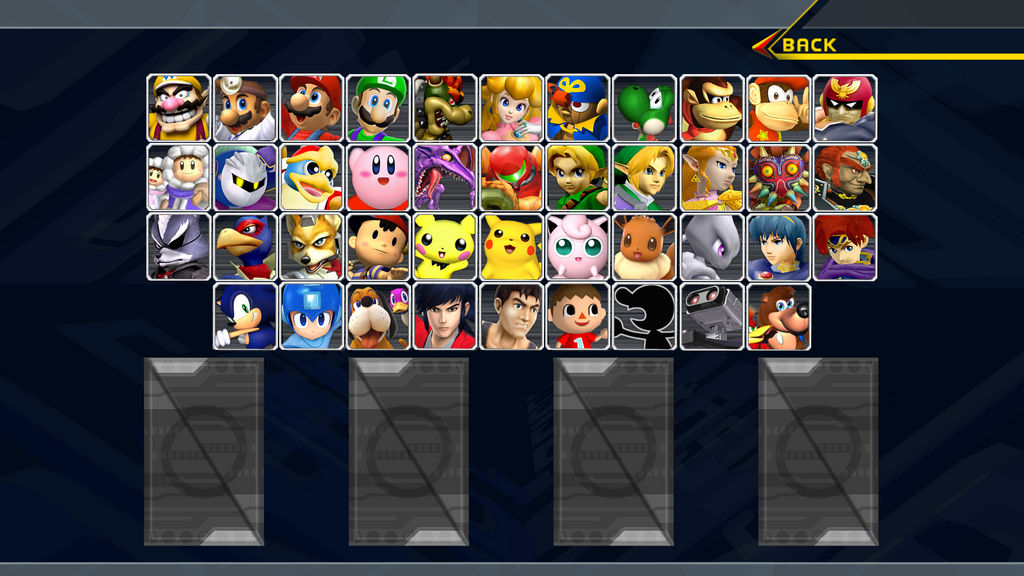 Super Smash Bros. Melee Expanded Roster by NirokentheHedgehog on DeviantArt