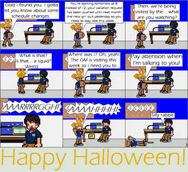A Halloween comic