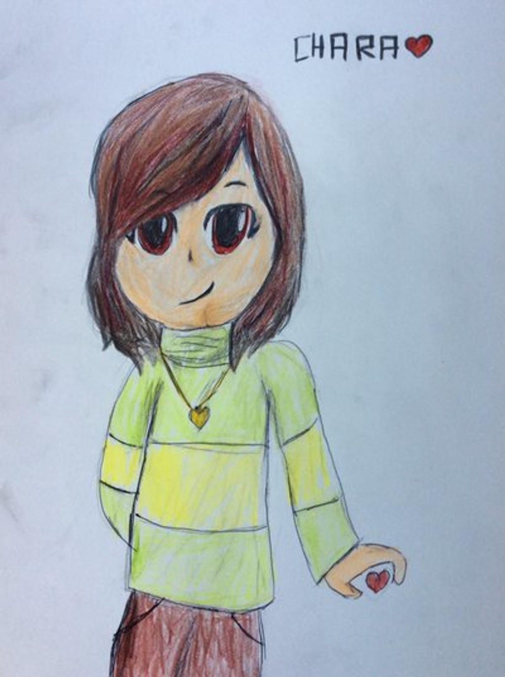 Drawable Charry Chara Pencil Drawing by QueenFinley on DeviantArt