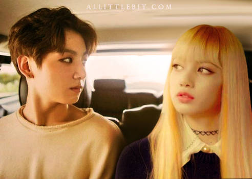 BTS + BLACKPINK SHIP FANART JUNGKOOK LISA Lizkook