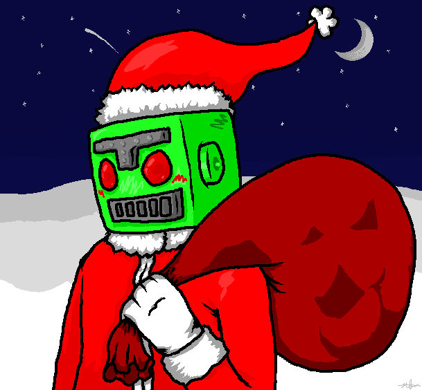 Merry Christmas Destructoid by GAMEGOBLIN on DeviantArt