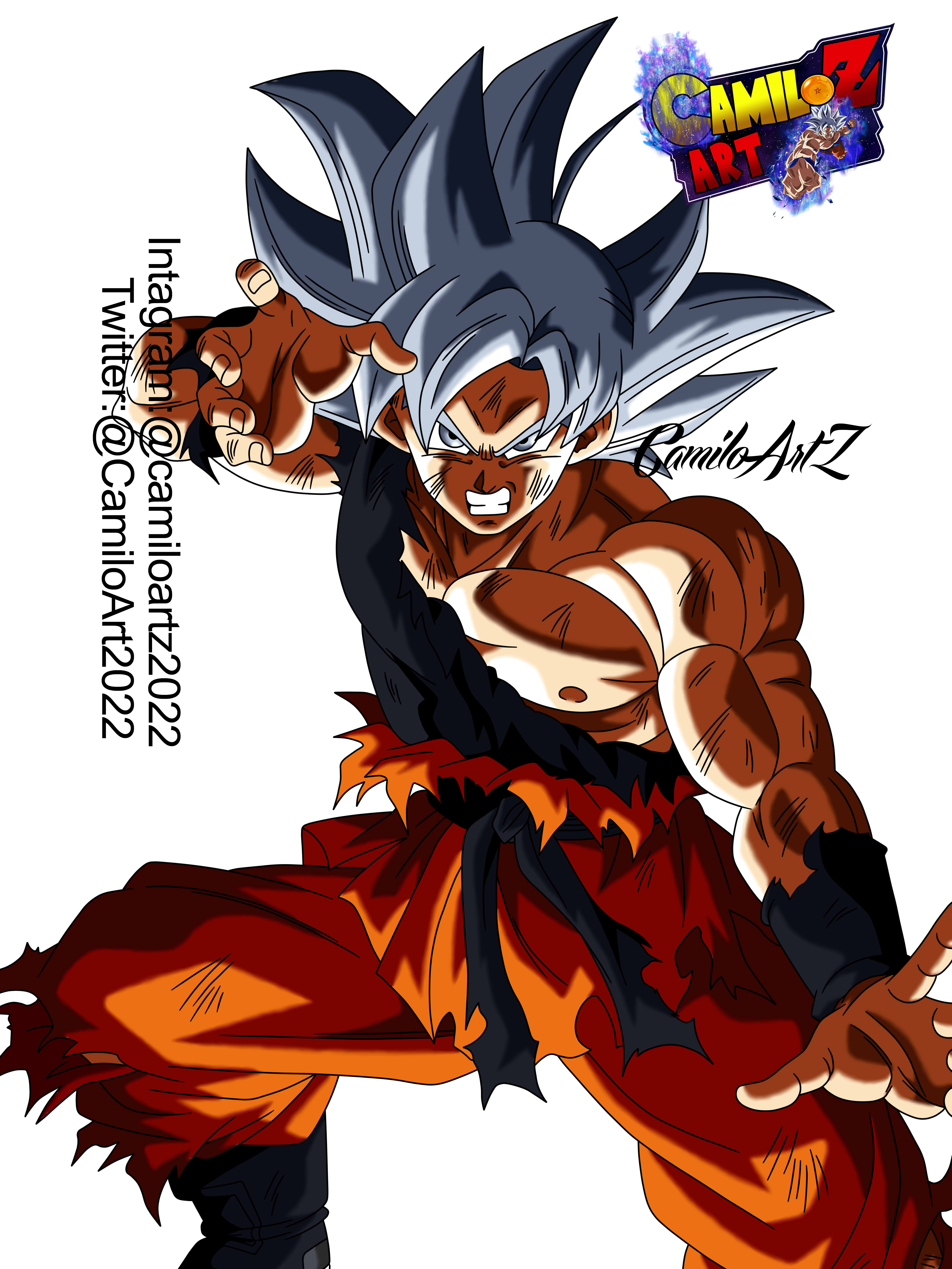 Goku Instinto Superior - Full by clcomics on DeviantArt