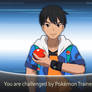 You are Challenged by Pokemon Trainer K!