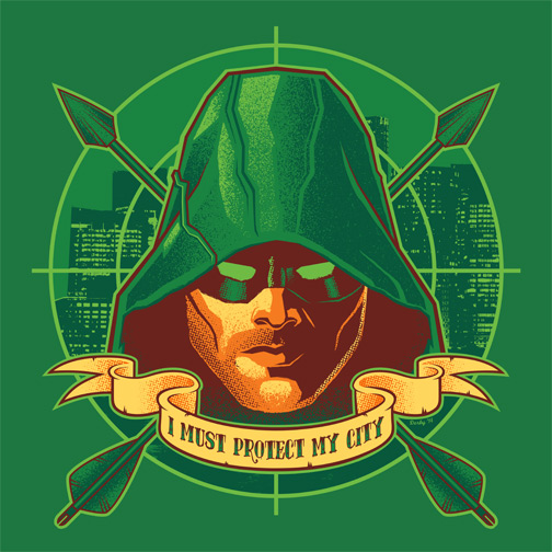 A City's Protector, on TEEFURY.COM, 1/3/15