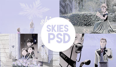 #5 | Skies . blue aesthetic PSD