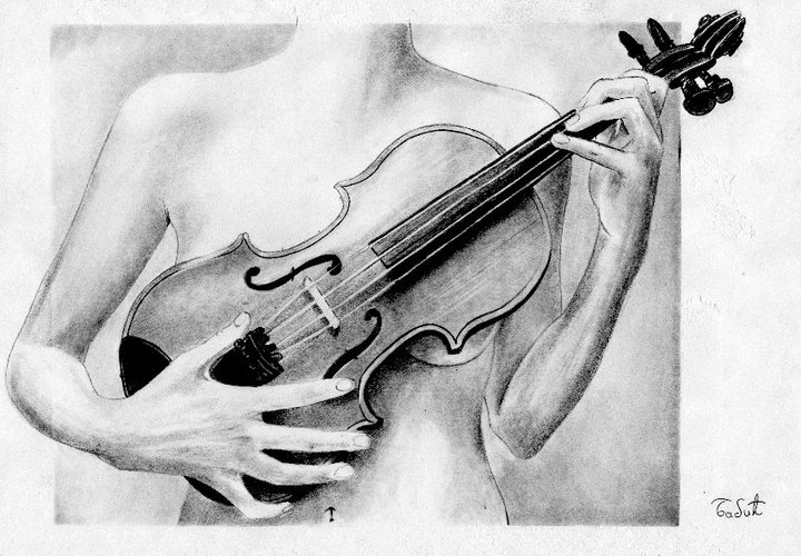 violin