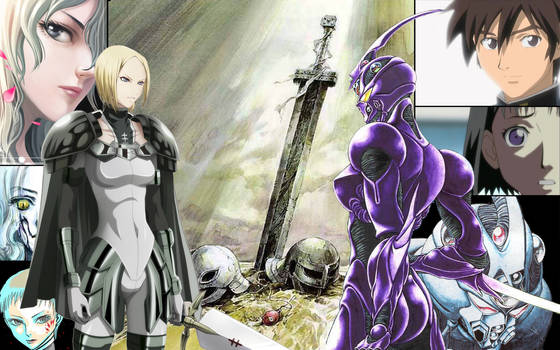 Claymore ,Guyver Wallpaper