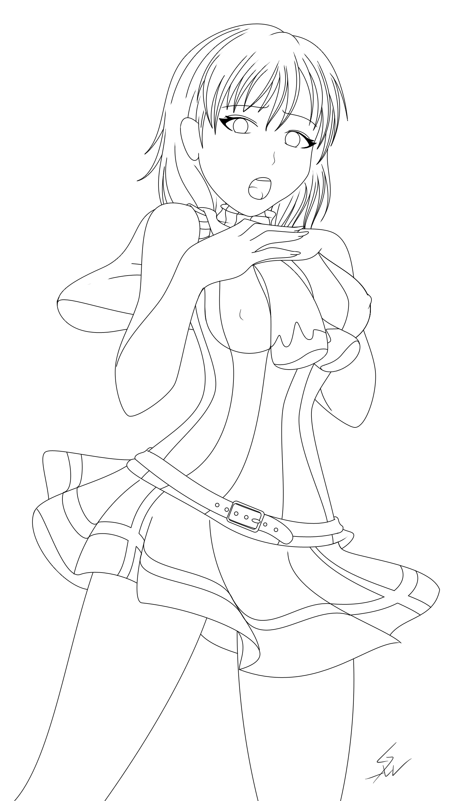 Ashley Graham Lineart