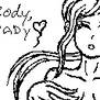 MiiVerse Mii drawing