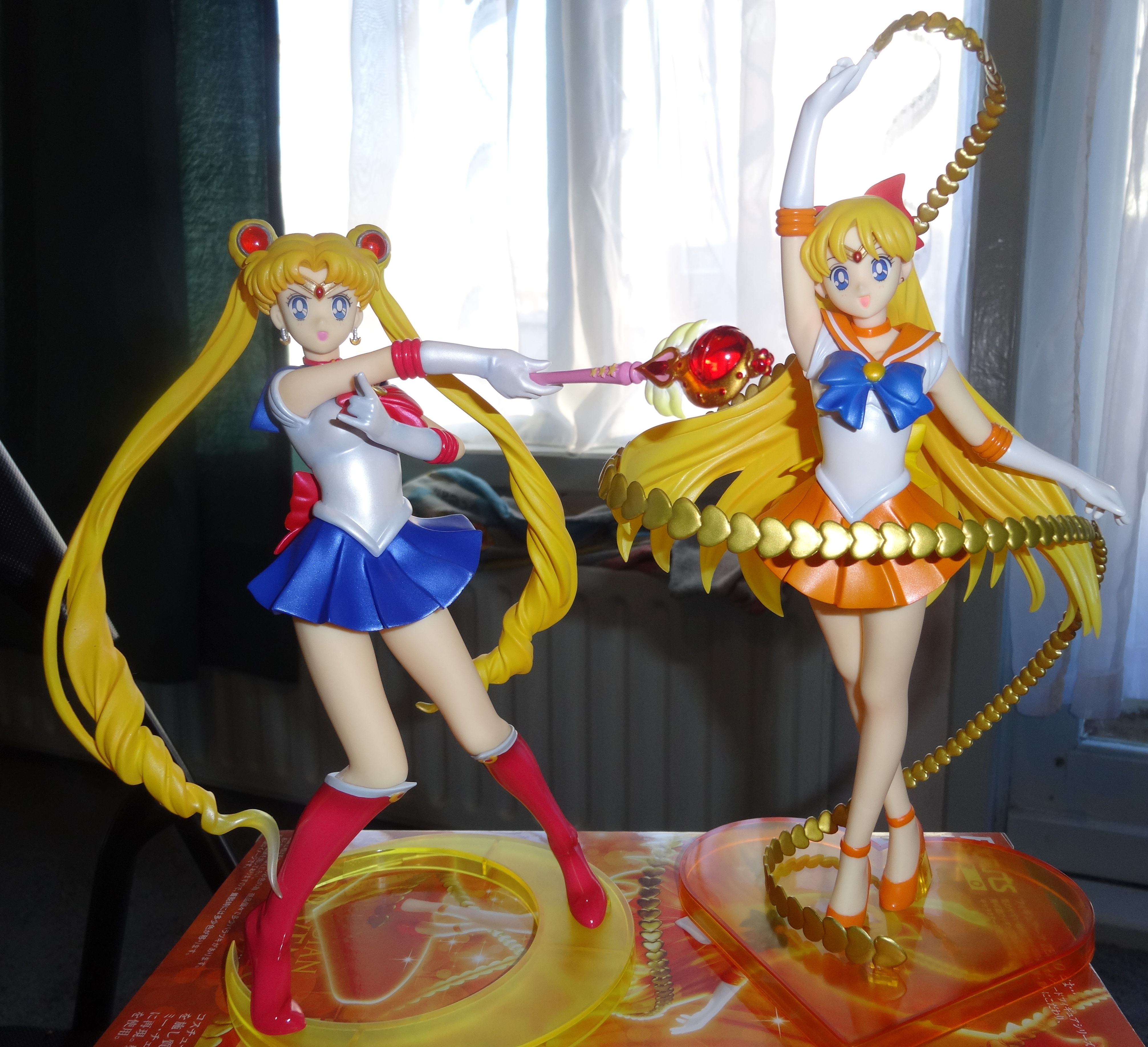 Sailor Moon and Saior Venus Figuarts Zero
