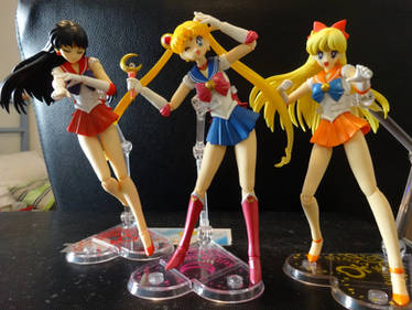 Sailor Mars, Sailor Moon and Sailor Venus