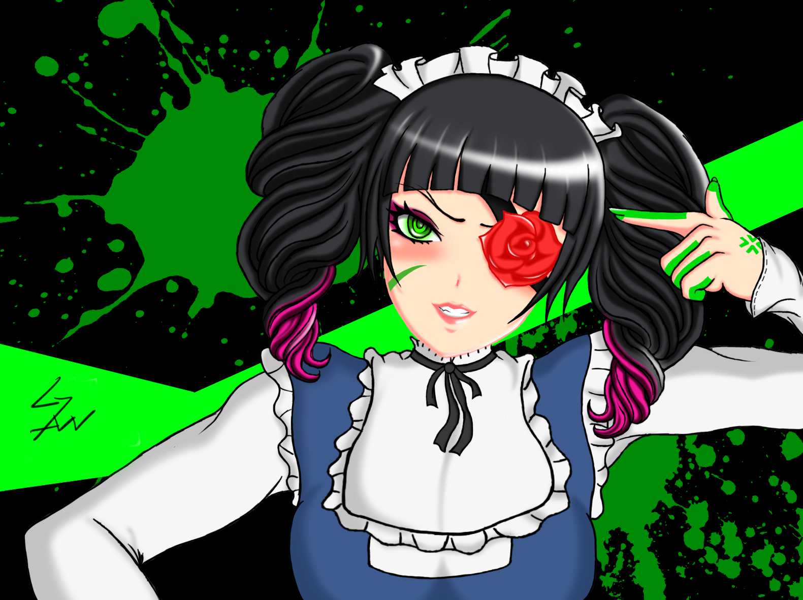 SMT-Nanashi maid Colored