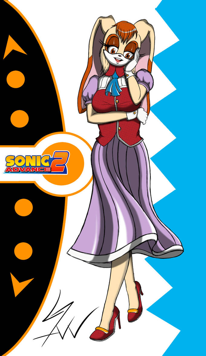 Vanilla The Rabbit R3 4 Vanilla the Rabbit Coloured by VAND1TA on DeviantArt