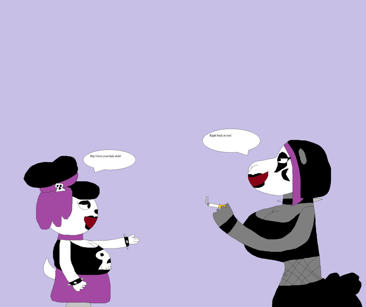 Deviantart Koleyl Gothabelle meets Morgana by Koleyl on DeviantArt