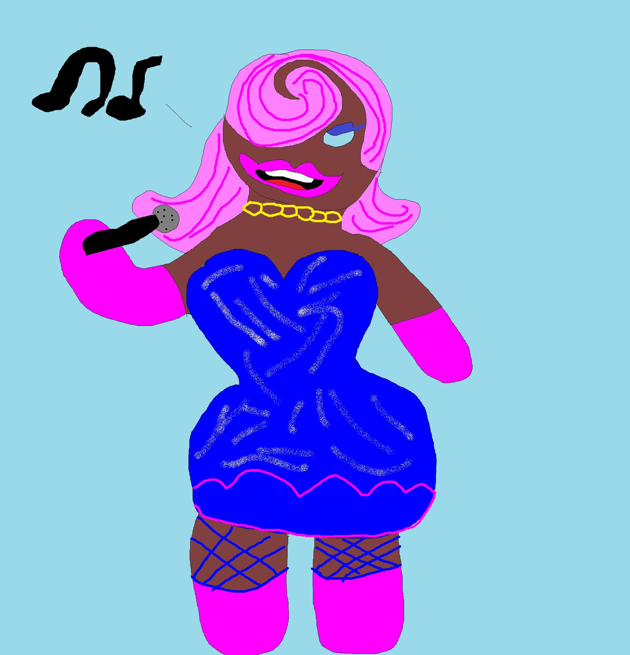 Deviantart Koleyl Sugarlips Gingerbread lounge singer by Koleyl on DeviantArt