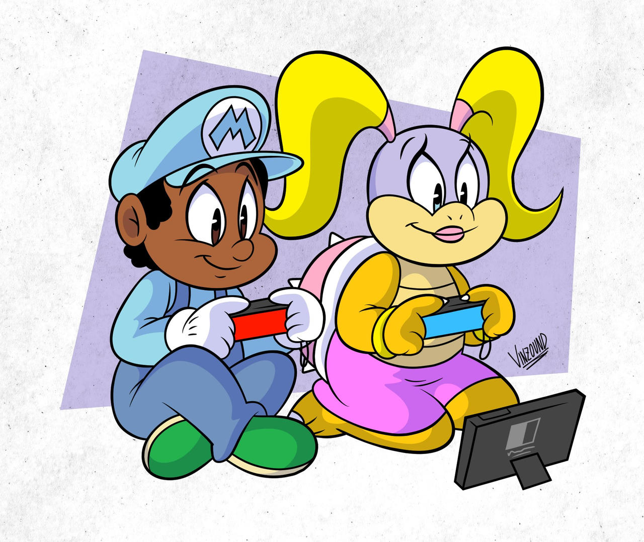 Deviantart Koleyl Marty and Kelly's game time by Vinzound by Koleyl on DeviantArt
