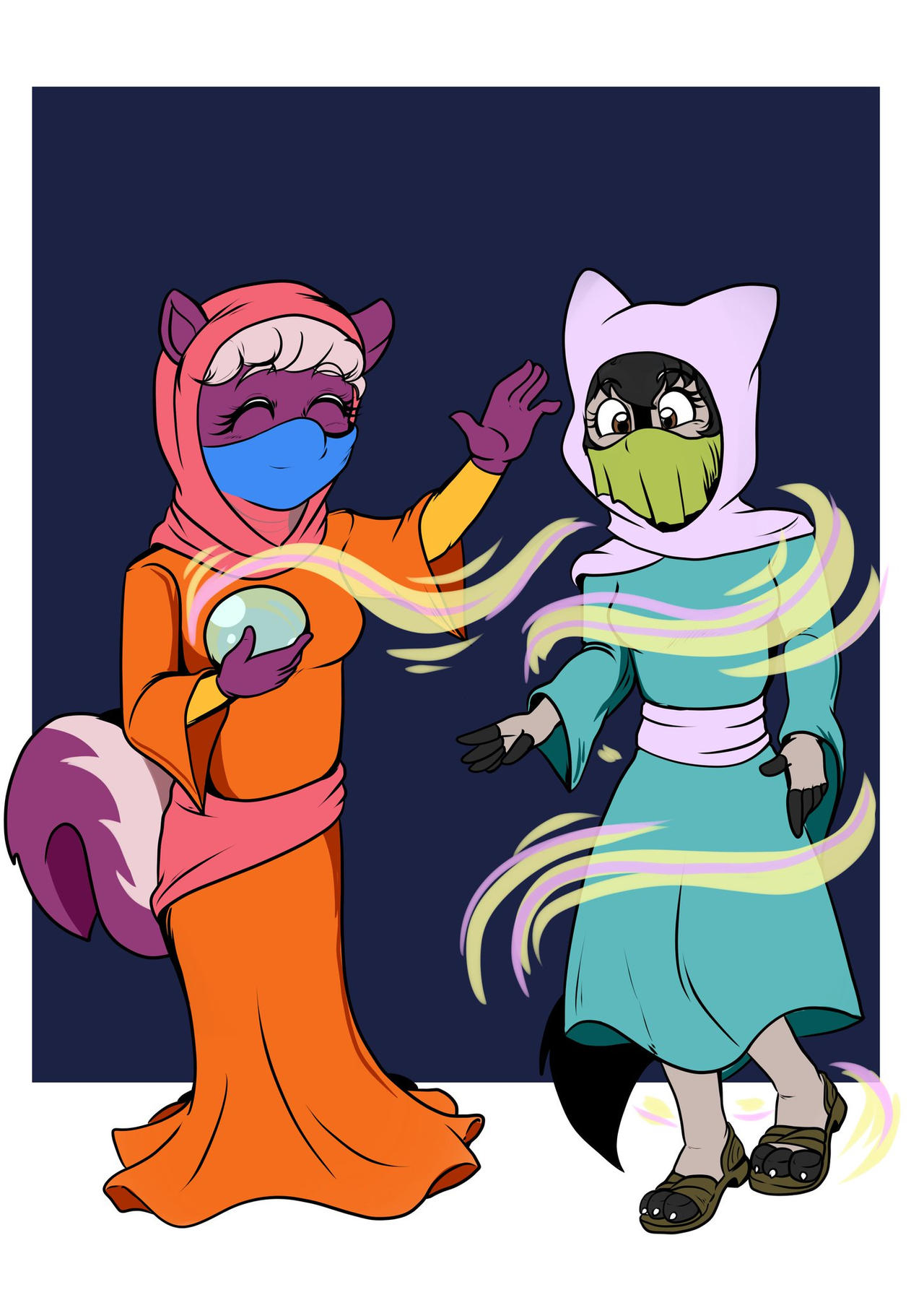 Deviantart Koleyl Miranda's niqab magic by TazHassiotis by Koleyl on DeviantArt