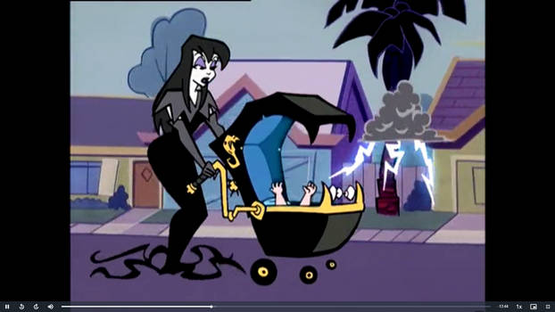 Dark Goth Mom from Johnny Bravo