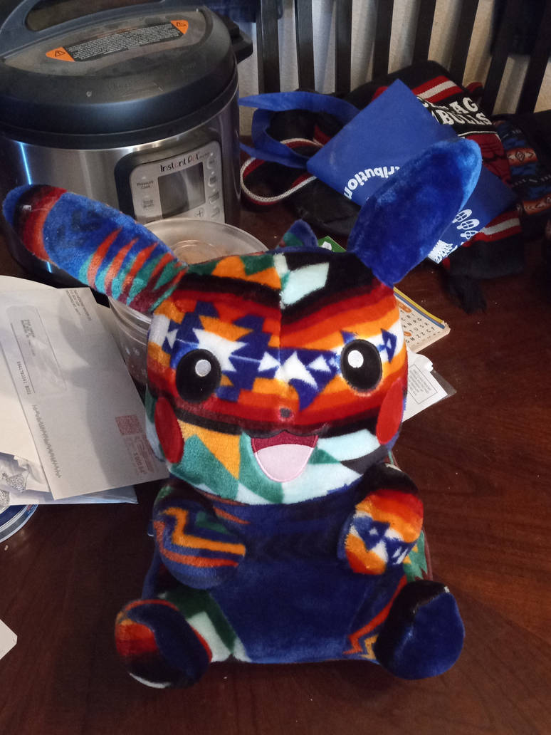 Native Pikachu Native American Style Pikachu plushie by Koleyl on DeviantArt