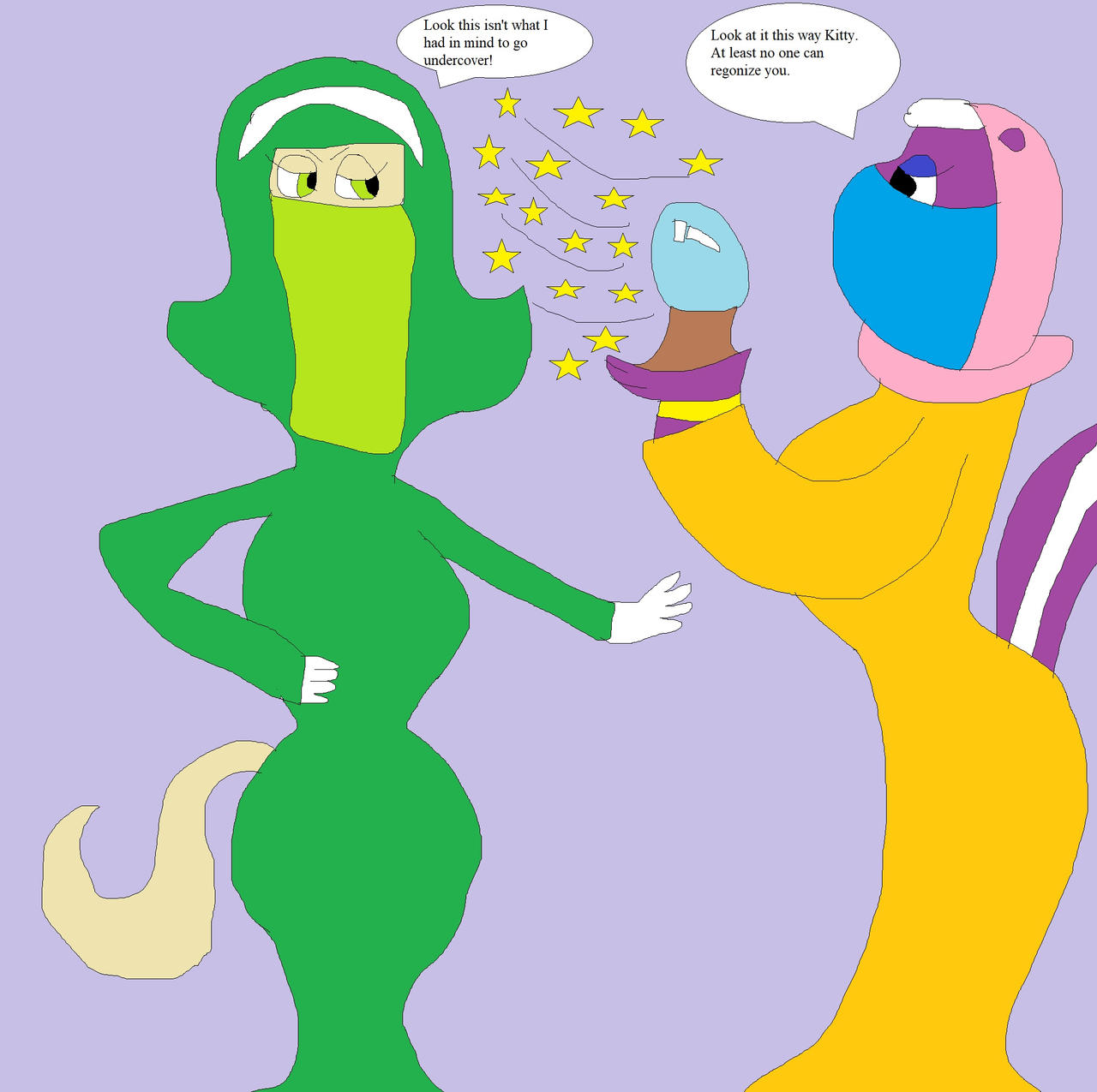Deviantart Koleyl Kitty's new undercover disguise (sort of) by Koleyl on DeviantArt
