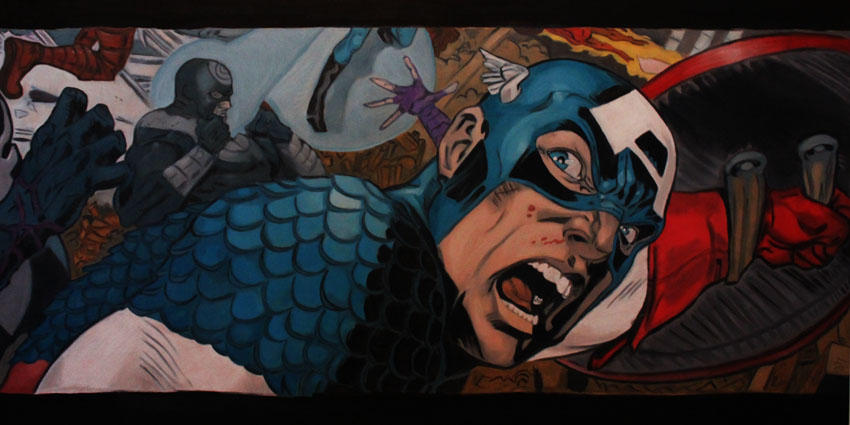 Captain America: Frontlines by QuincMSK Captain America: Frontlines by QuincMSK