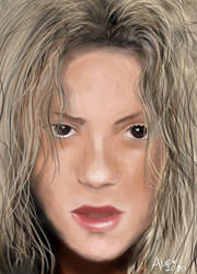 Shakira Painting