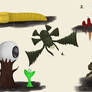 Common lifeforms of the Caves - Nocterran Life