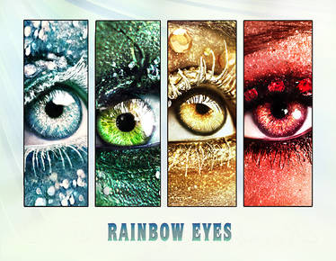 2013 calendar rainbow eyes