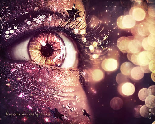 bokeh eye wallpaper