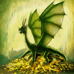 green dragon animated avatar