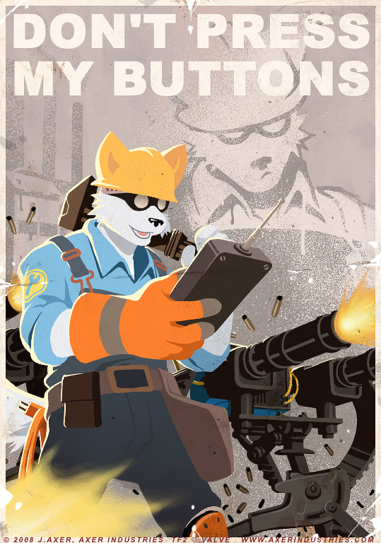 Arctic Fox TF2 Prop Poster