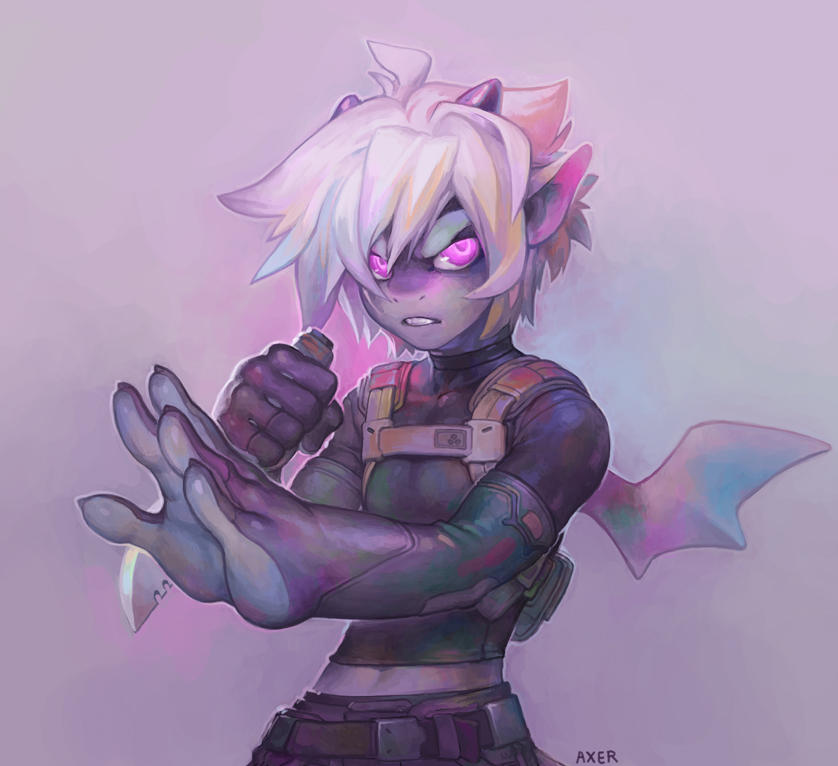 Axer Knife by JayAxer on DeviantArt
