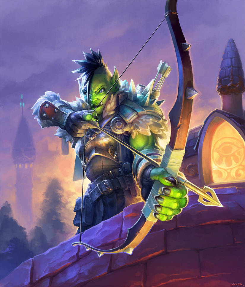 Ha Ha Rangers Ranger Ar-ha - Hearthstone by JayAxer on DeviantArt