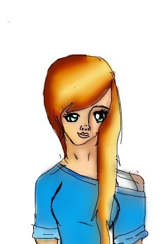 Weird anime girl with red hair by 101Kimi101 on DeviantArt Weird anime girl with red hair by 101Kimi101 on DeviantArt