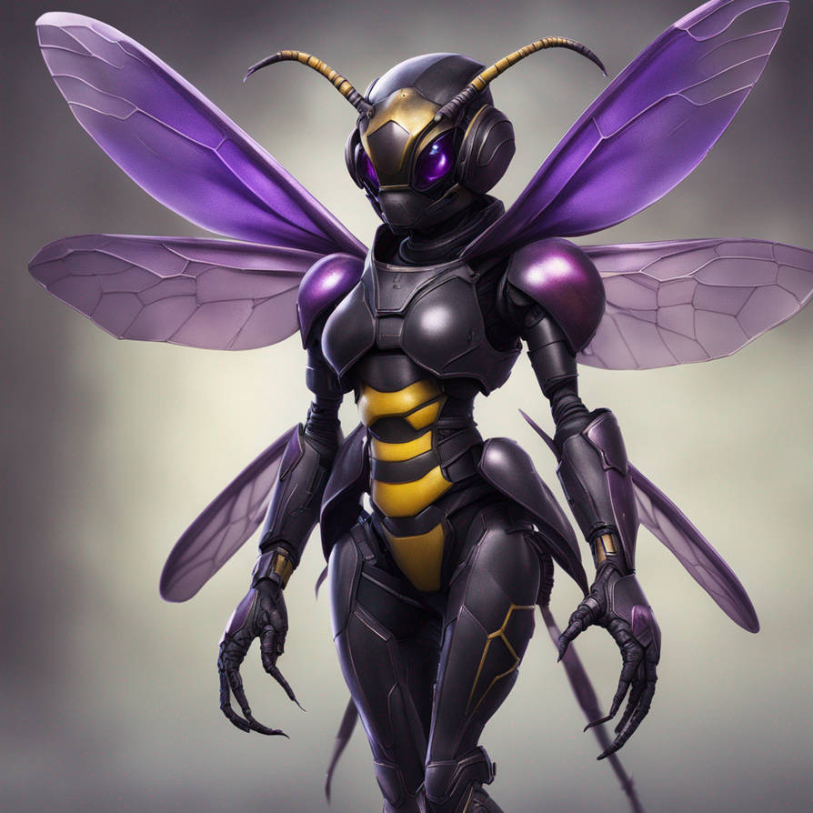 Humanoid Insect Vrchat Model Female humanoid insect 3 by inutt on DeviantArt