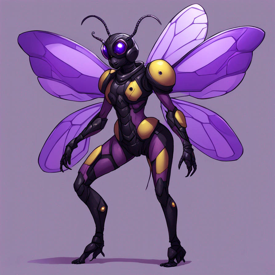 Human Insect Tf Female humanoid insect 5 by inutt on DeviantArt