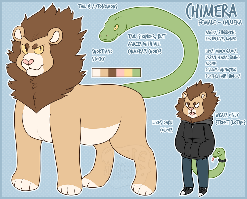 Chimera Reference Chimera Reference 2017 by jurassiq on DeviantArt