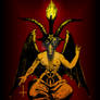 Satanic Goat Baphomet the Horned God Satan