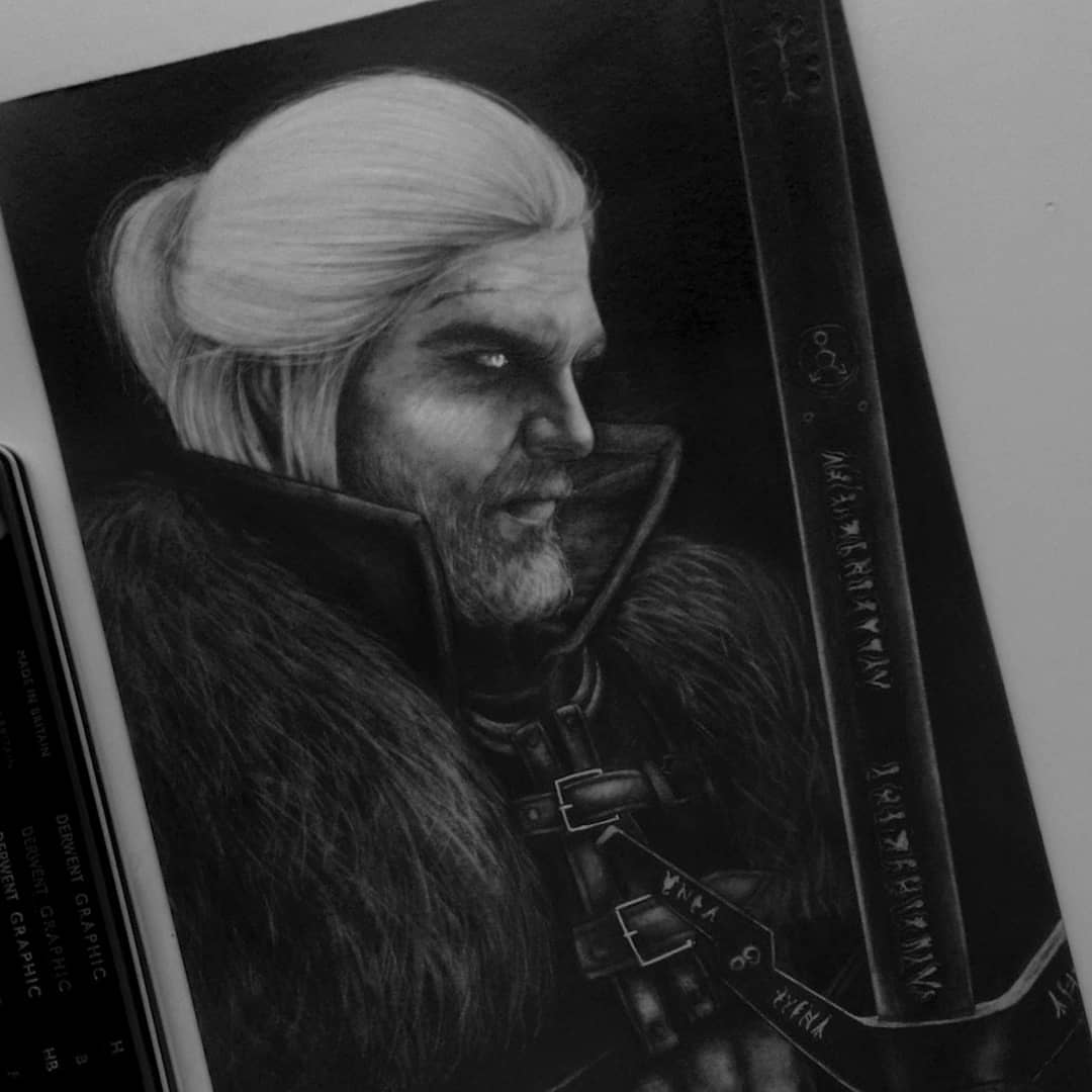 Geralt of Rivia, The Witcher by anabdero on DeviantArt