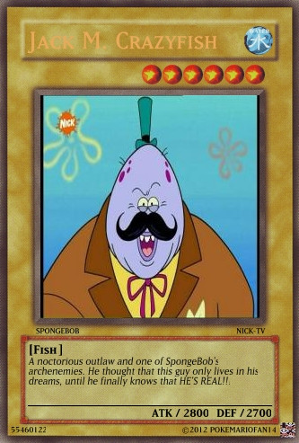 Jack M. Crazyfish Yu-Gi-Oh Card