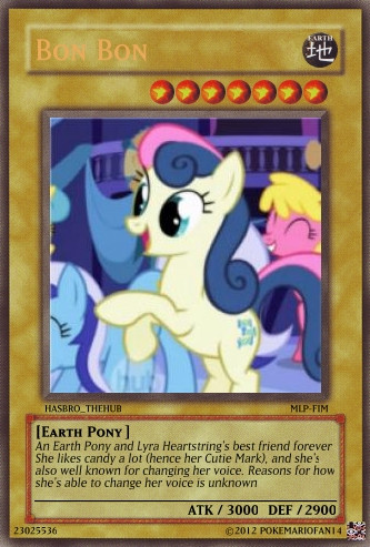 Bon Bon Yu-Gi-Oh Card