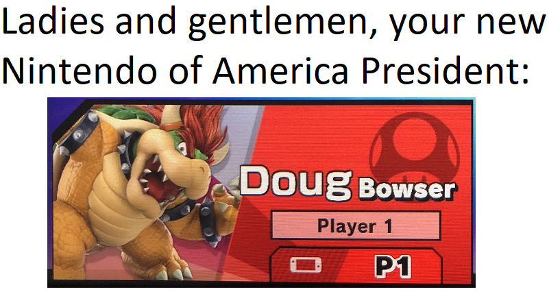 Bowser Is Nintendo of America's New President, and Fans Are Loving It