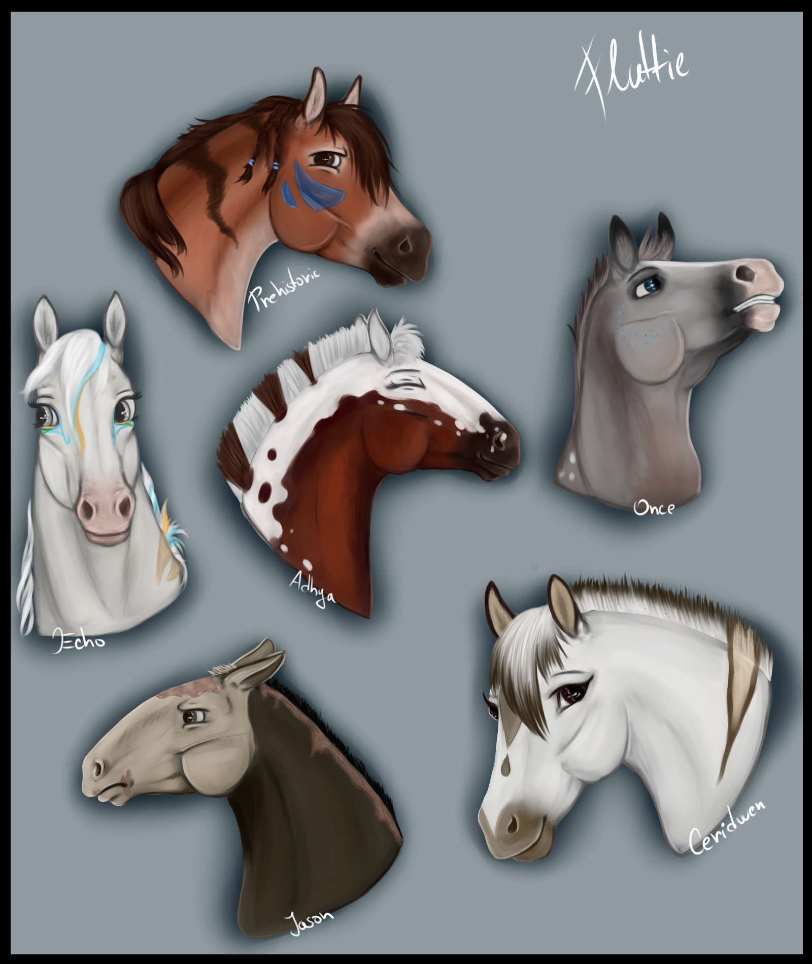 /YHH Doodles/ Horse Doodles - CLOSED -