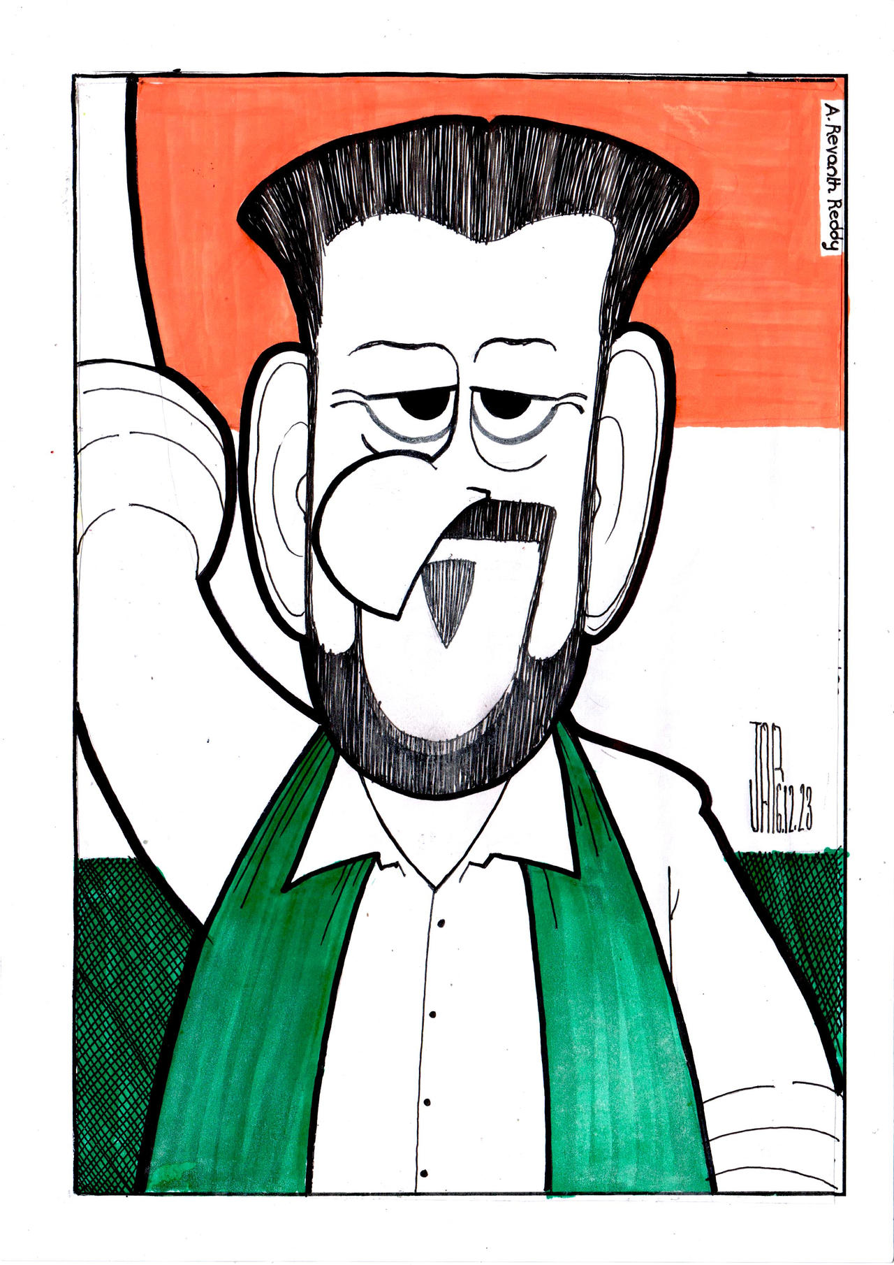 A. Revanth Reddy by Jennyarya2007 on DeviantArt