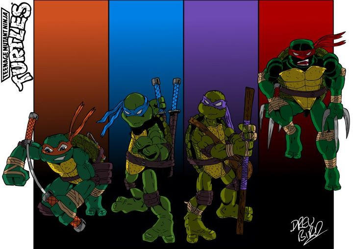 TMNT by Drew0b1 on DeviantArt